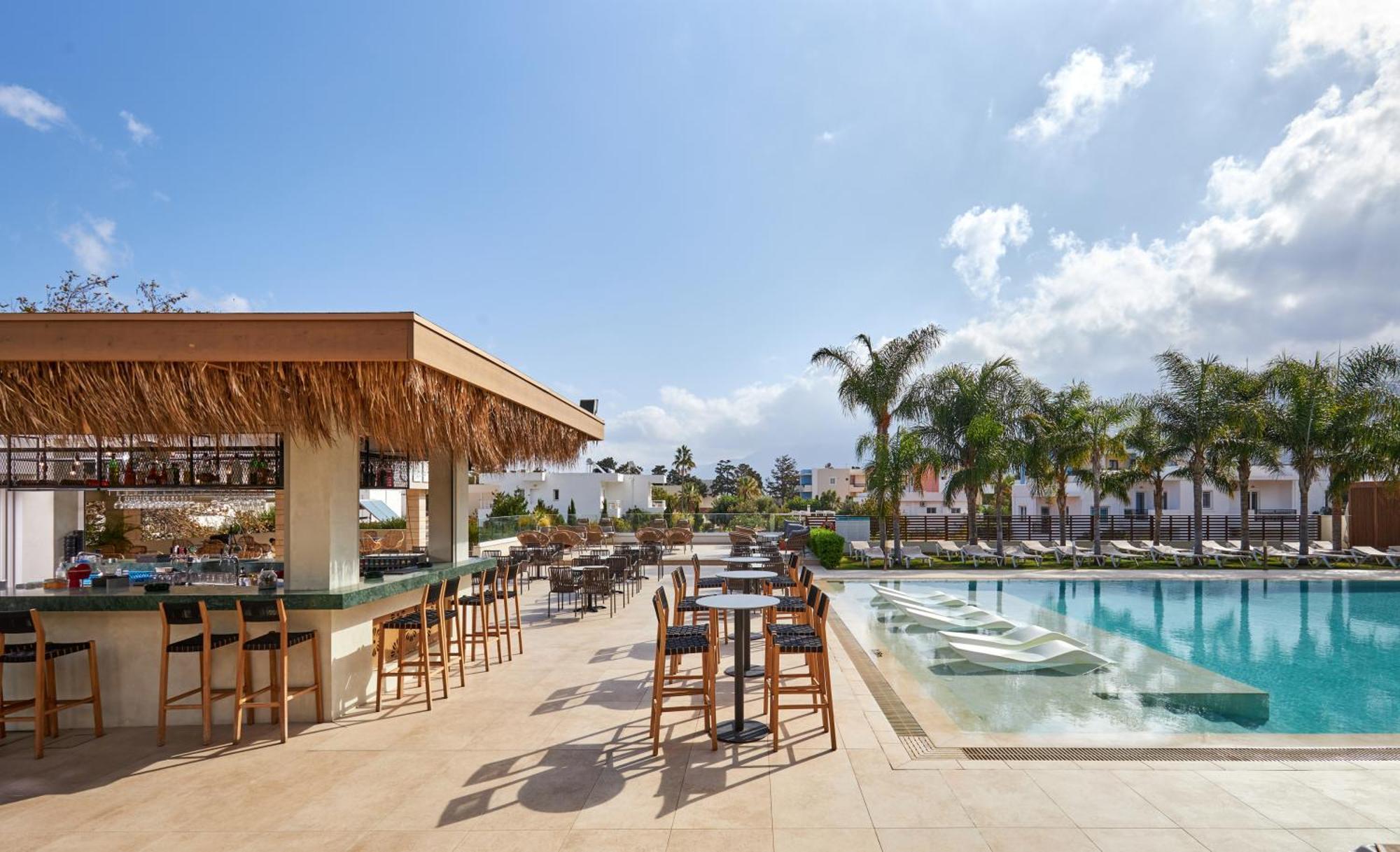 Kyknos Beach Hotel & Bungalows Малиа Экстерьер фото