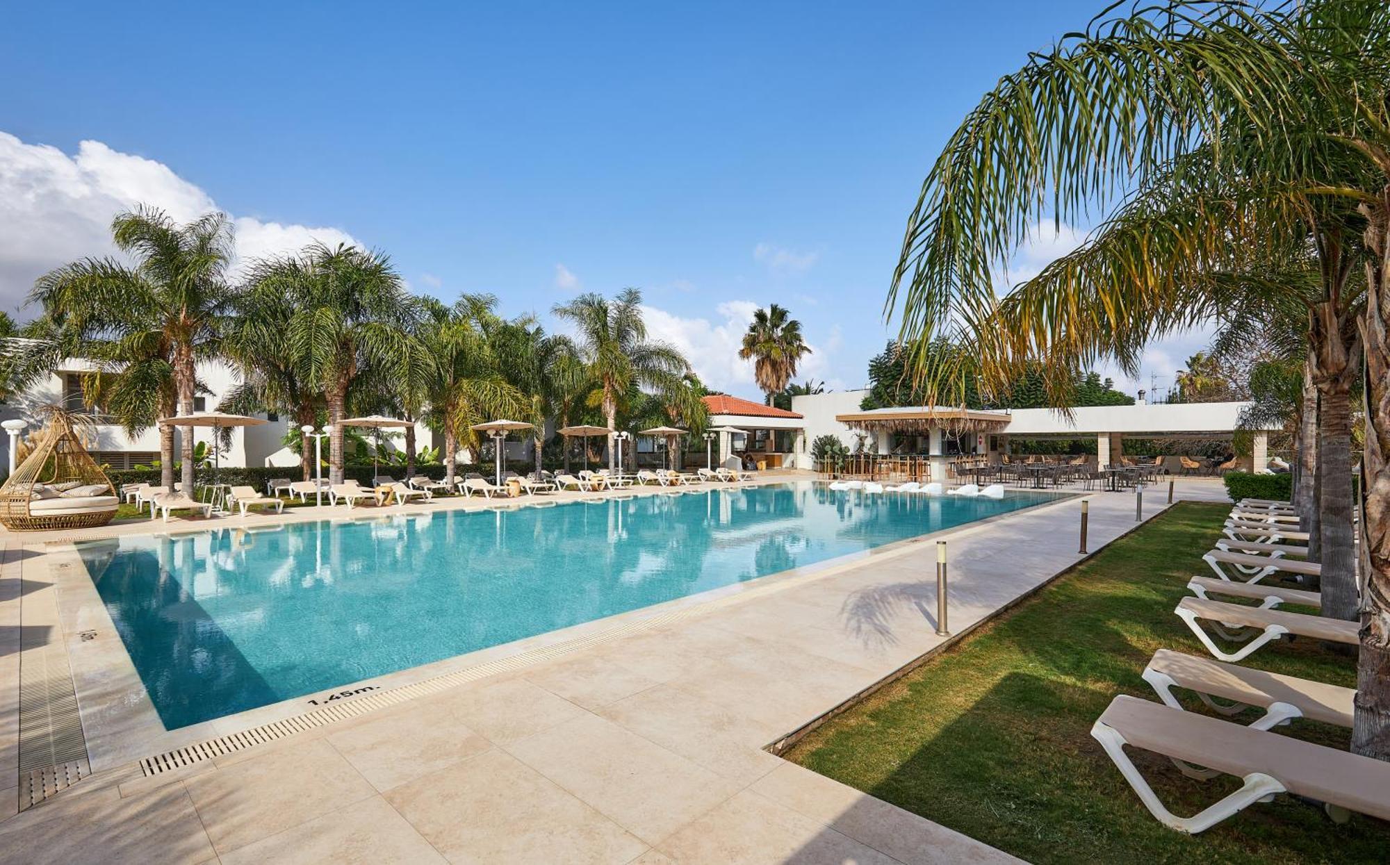 Kyknos Beach Hotel & Bungalows Малиа Экстерьер фото