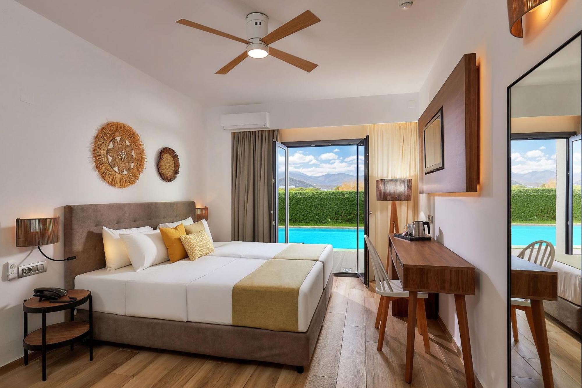 Kyknos Beach Hotel & Bungalows Малиа Экстерьер фото